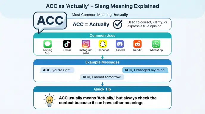 ACC as "Actually"
