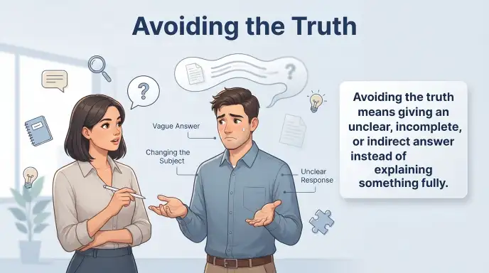 Avoiding the Truth