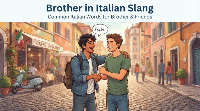 brother in italian slang