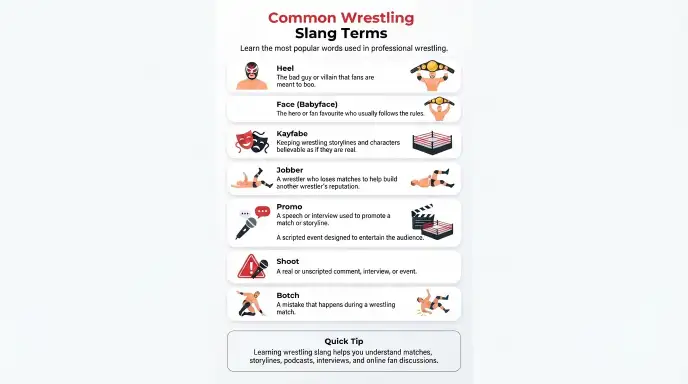 Common Wrestling Slang Terms
