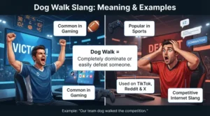 dog walk slang