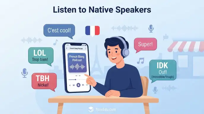Listen to Native Speakers