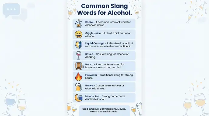 slang words for alcohol