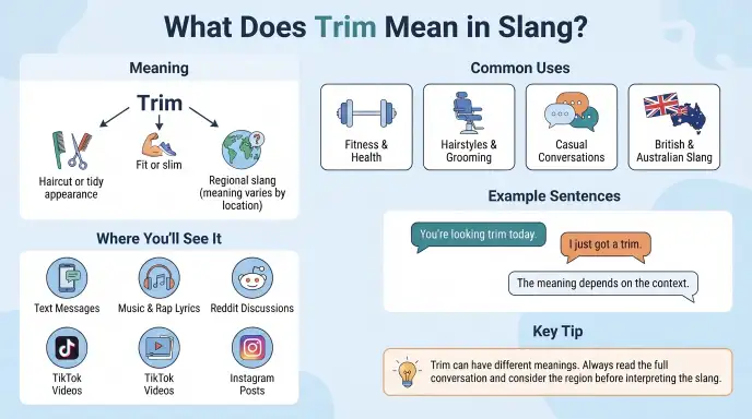 what does trim mean in slang