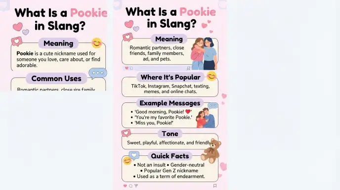 what is a pookie slang