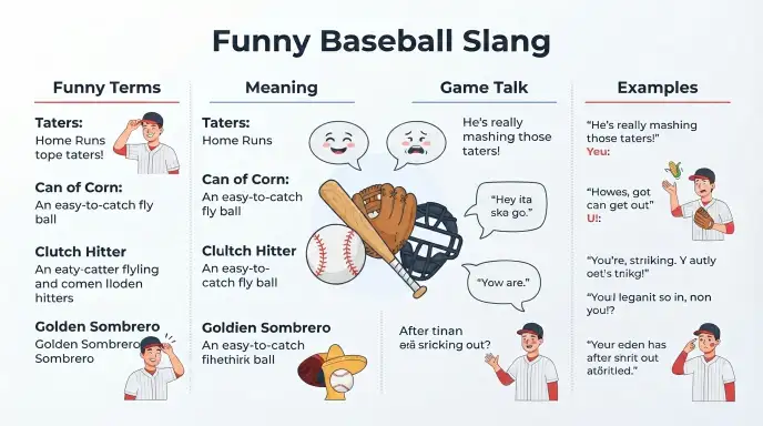 baseball slang funny