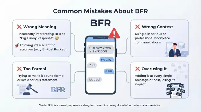 Common Mistakes About BFR