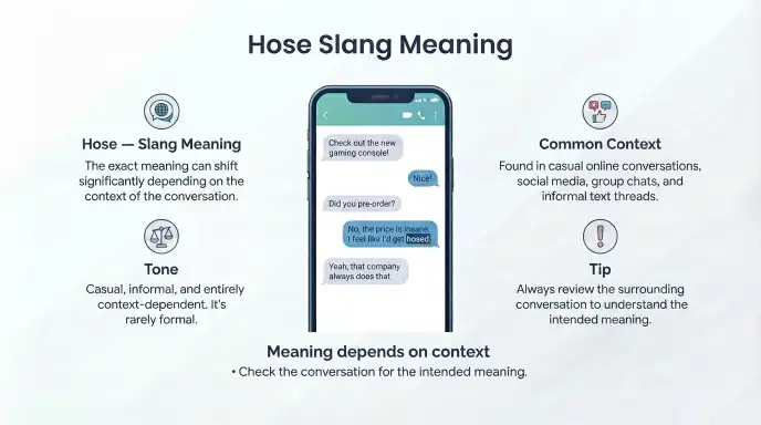hose slang meaning