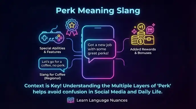 perk meaning slang