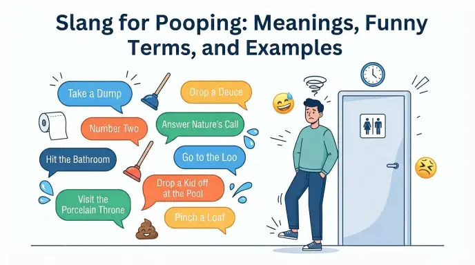 slang for pooping
