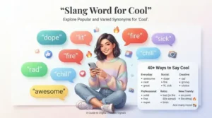 slang word for cool