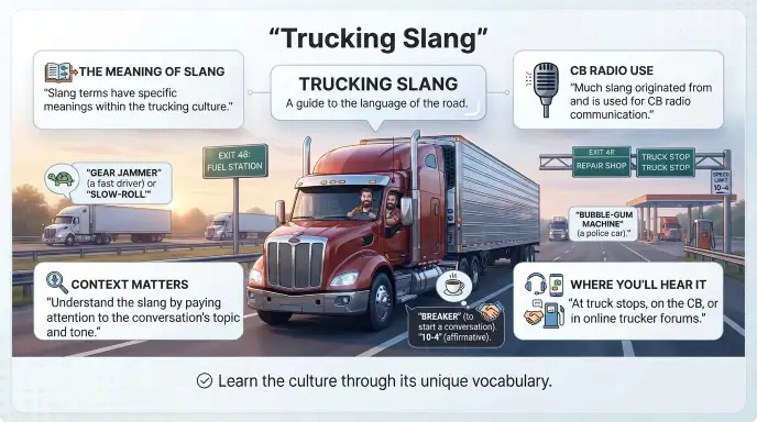 trucking terms slang