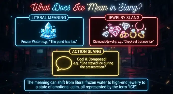 what does ice mean in slang