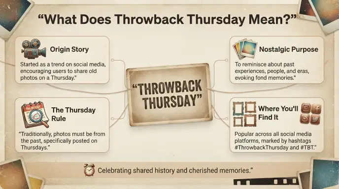 What Does Throwback Thursday Mean?