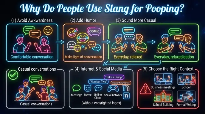 Why Do People Use Slang for Pooping?