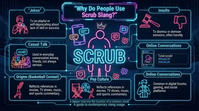 Why Do People Use What's Scrub Slang?