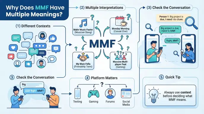 Why Does MMF Have Multiple Meanings?