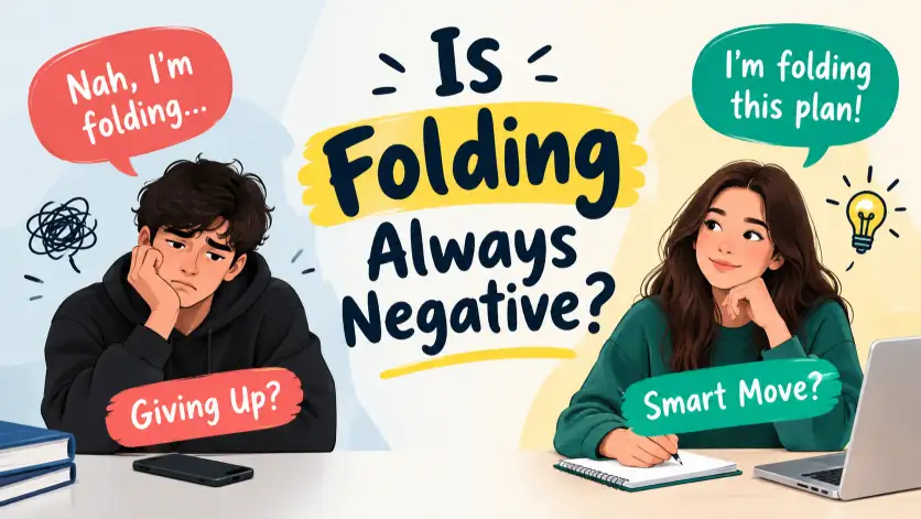 Is Folding Always Negative?