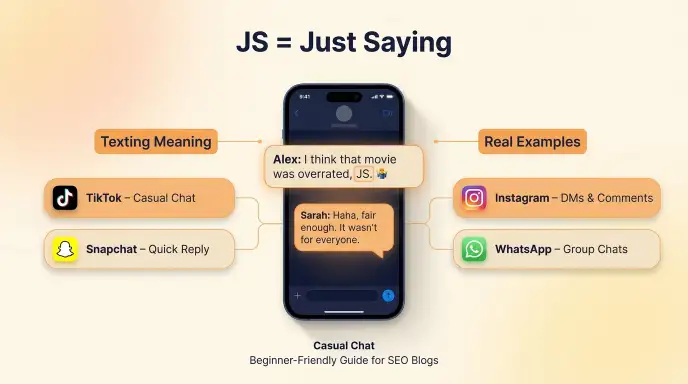 js mean in text