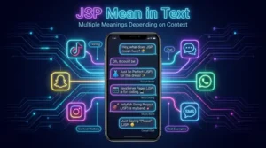 jsp mean in text