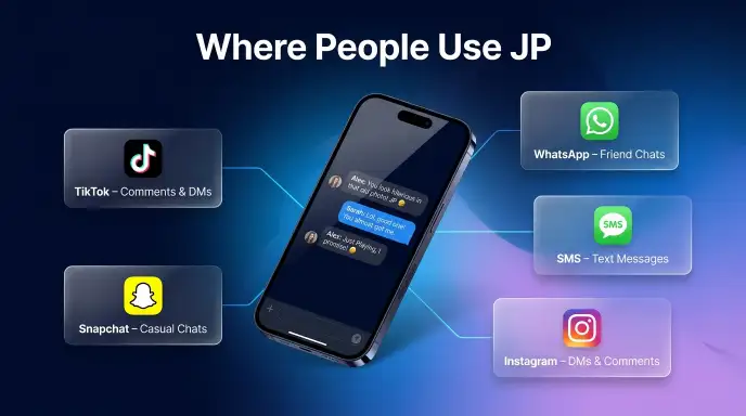 Where People Use JP