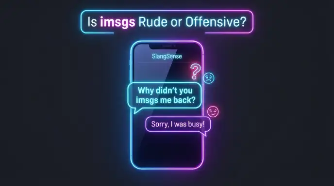Is imsgs Rude or Offensive?