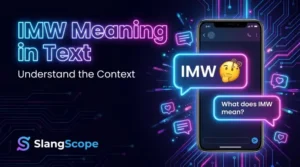 what does imw mean in text