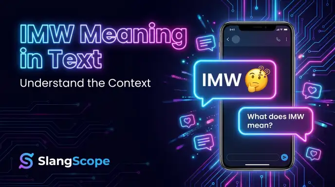 what does imw mean in text
