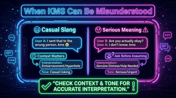 When KMS Can Be Misunderstood